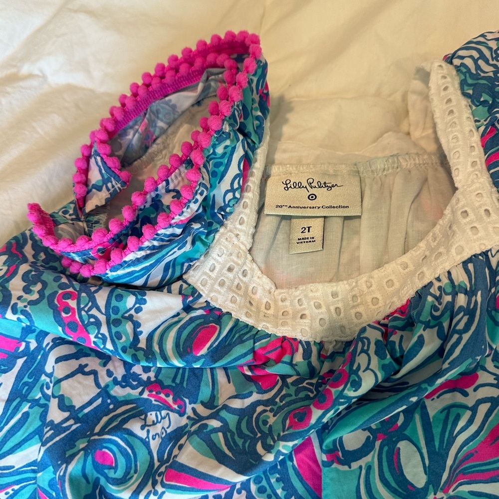 Target & Lilly Pulitzer collab toddler dress